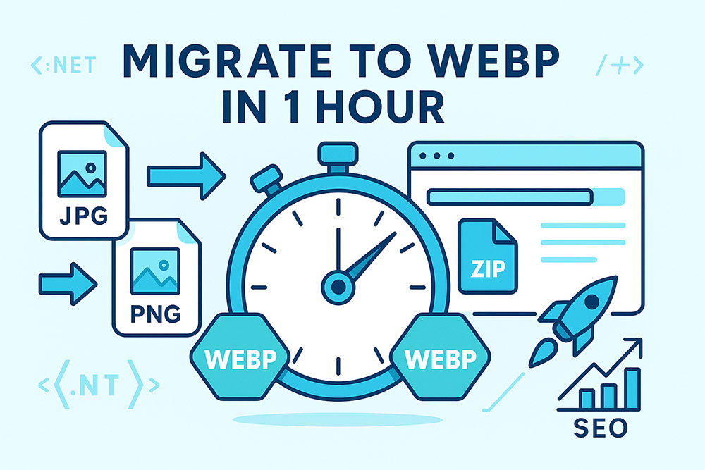 Migrate a Website’s Images to WebP in One Hour (Step-by-Step)